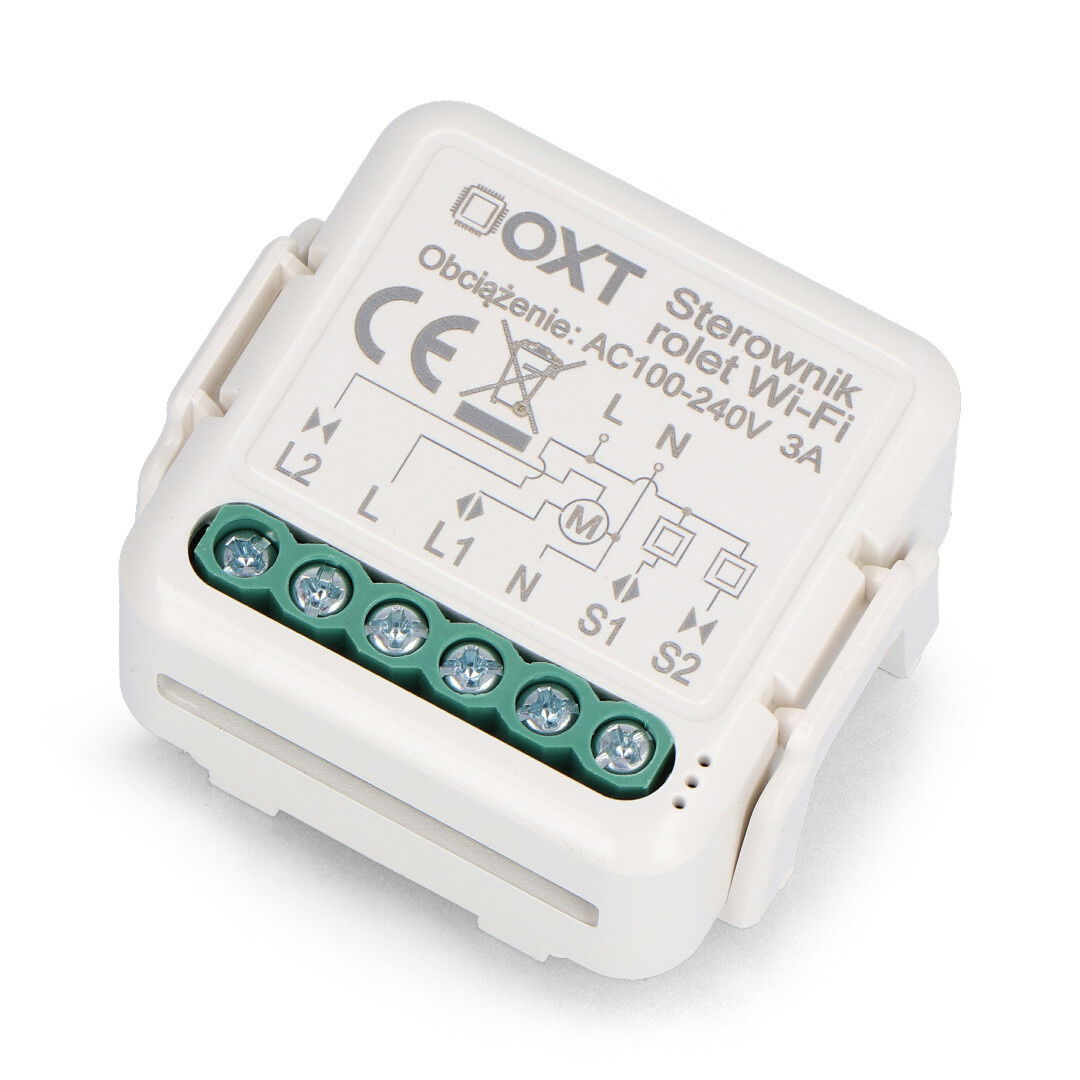 Tuya - sterownik rolet 230V WiFi - aplikacja Android/iOS - OXT T227